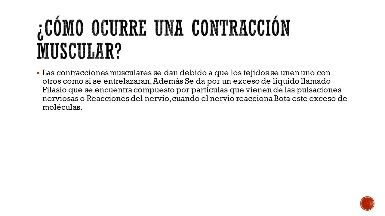 porque se produce una contraccion muscular porque se produce una contraccion muscular